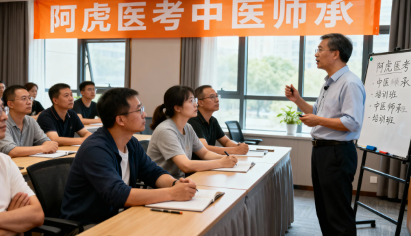 江苏无锡中医师承培训班哪家好？阿虎医考师承跟课体验！
