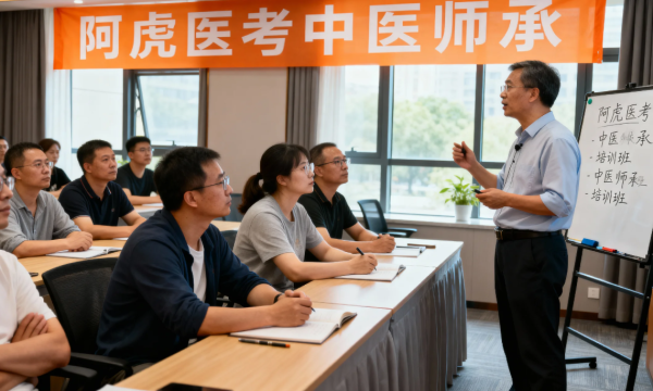 江苏无锡中医师承培训班哪家好？阿虎医考师承跟课体验！